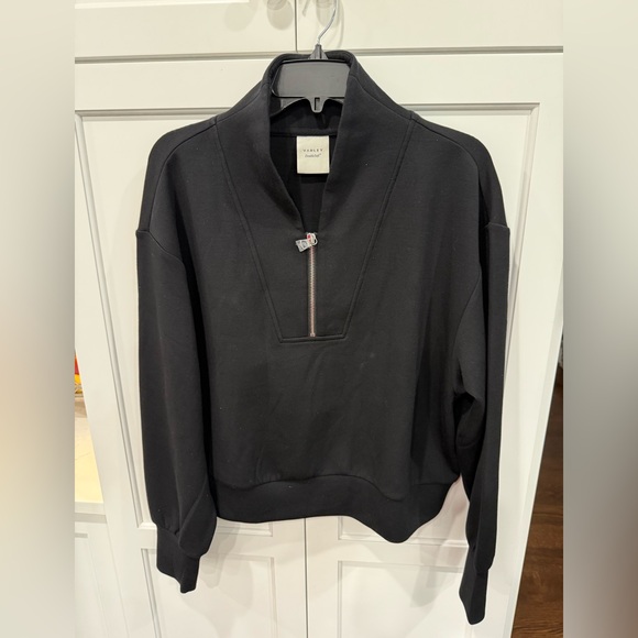 Varley NEW Davidson wovan sweatshirt - Picture 6 of 8